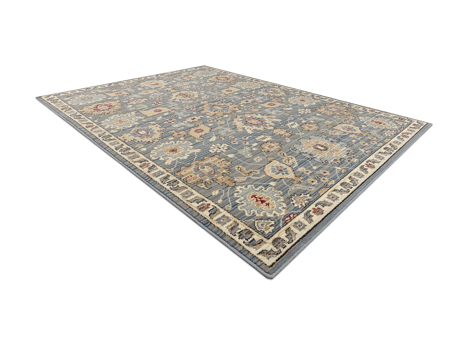 Tapis en laine KILIM 7945/52944 Boho gris / beige 200x250 cm