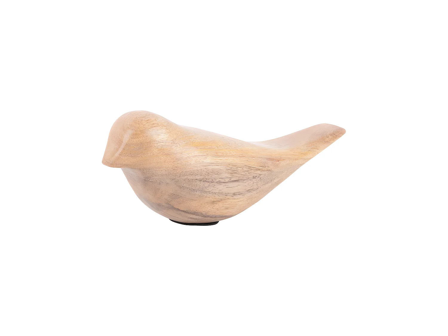 Statue en bois Oiseau Naturel  Present Time