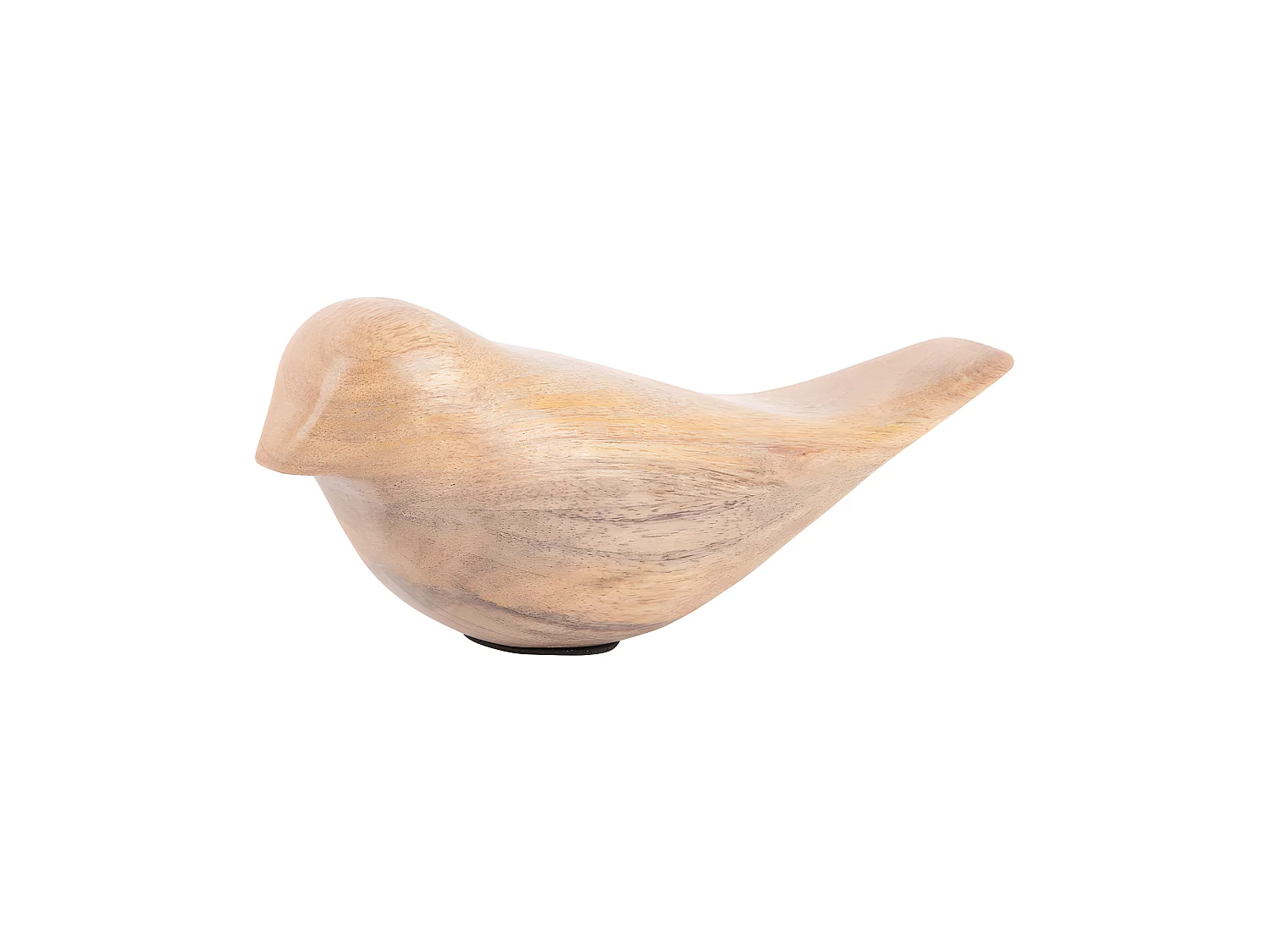 Statue en bois Oiseau Naturel  Present Time
