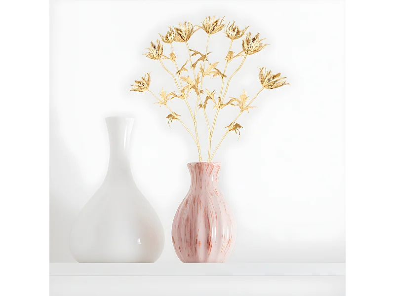 Tige de Chardon Doré Grand Format - Doré / 76 cm