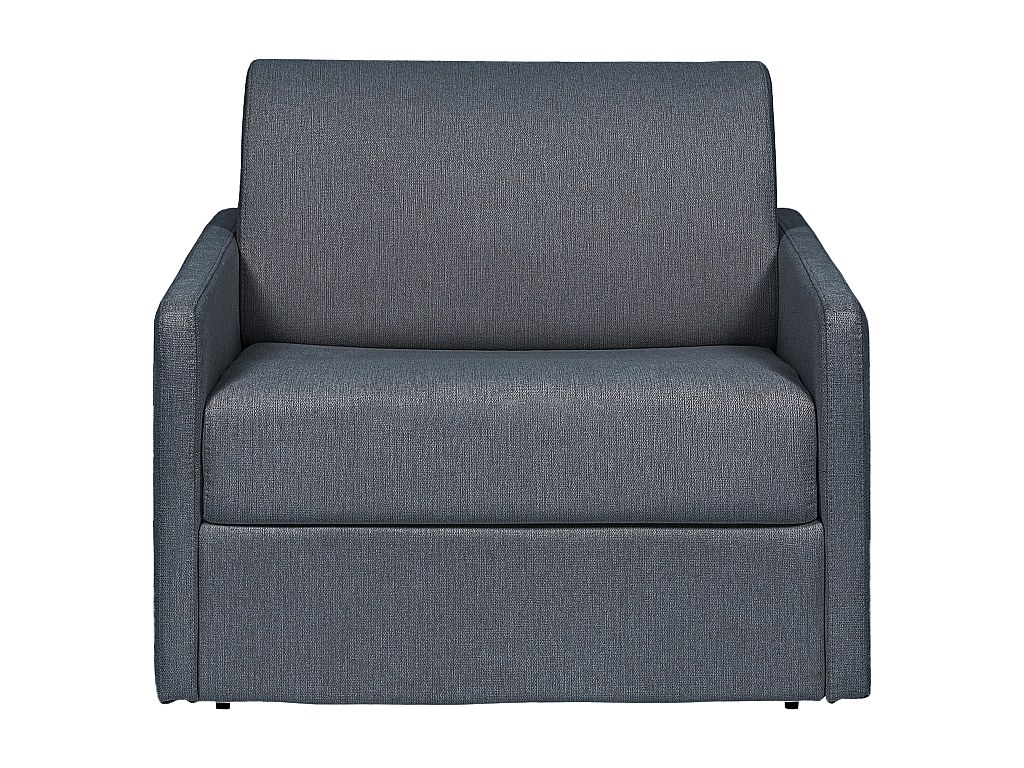 Schlafsessel mit Matratze - Stoff - Grau - Matratze 14 cm - CALIFE günstig online kaufen