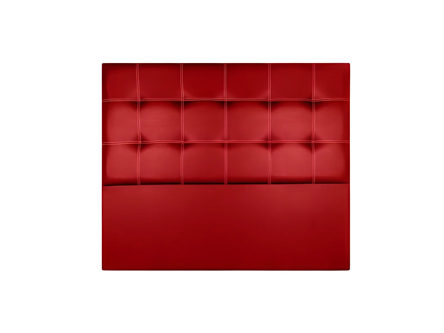 CABECERO IRIS POLIPIEL ROJO 130