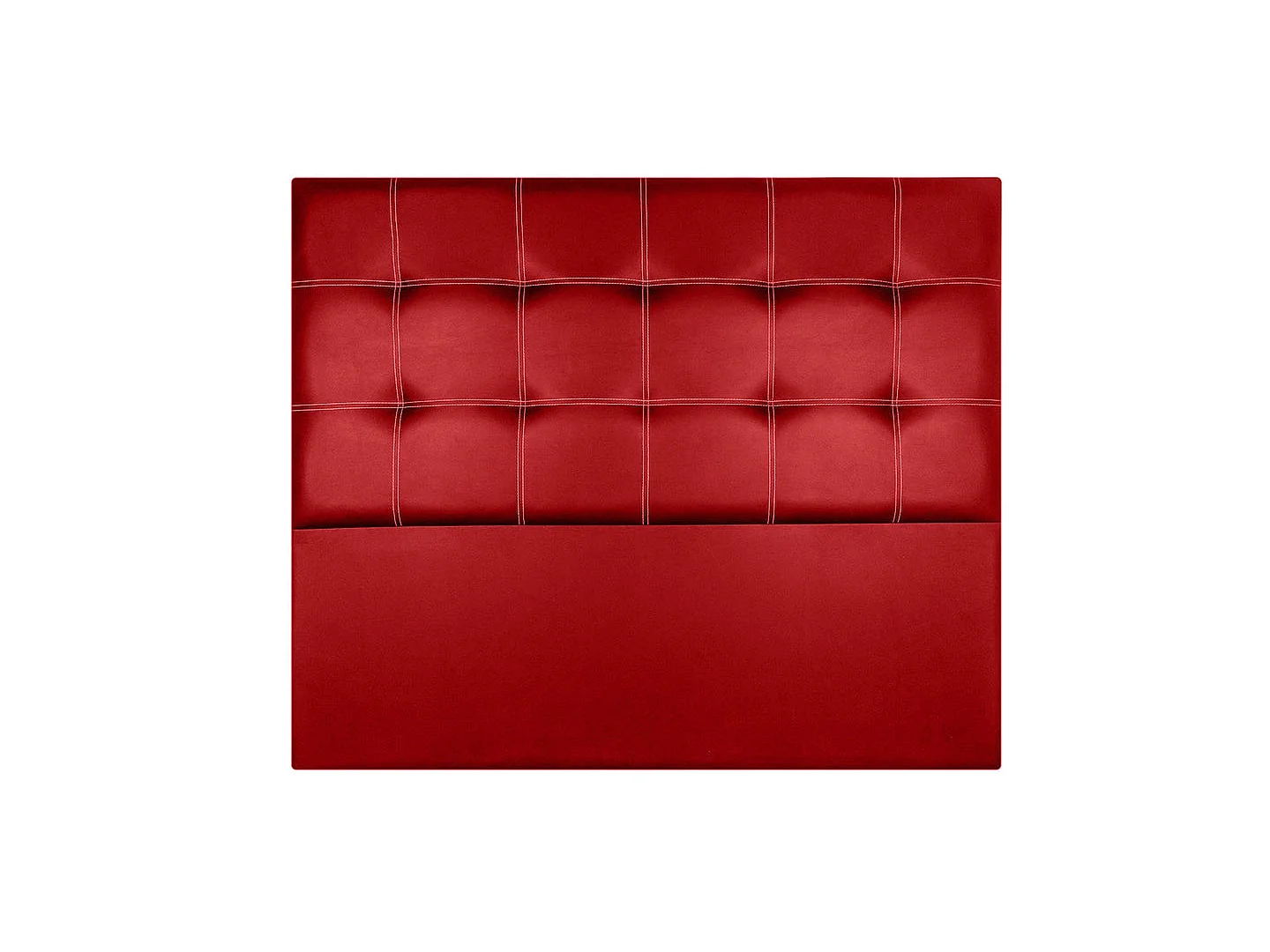 CABECERO IRIS POLIPIEL ROJO 130