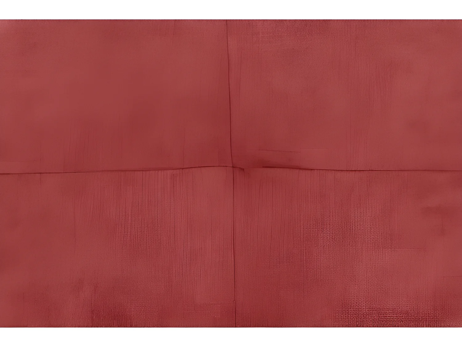 CABECERO CALA TELA ROJO 100