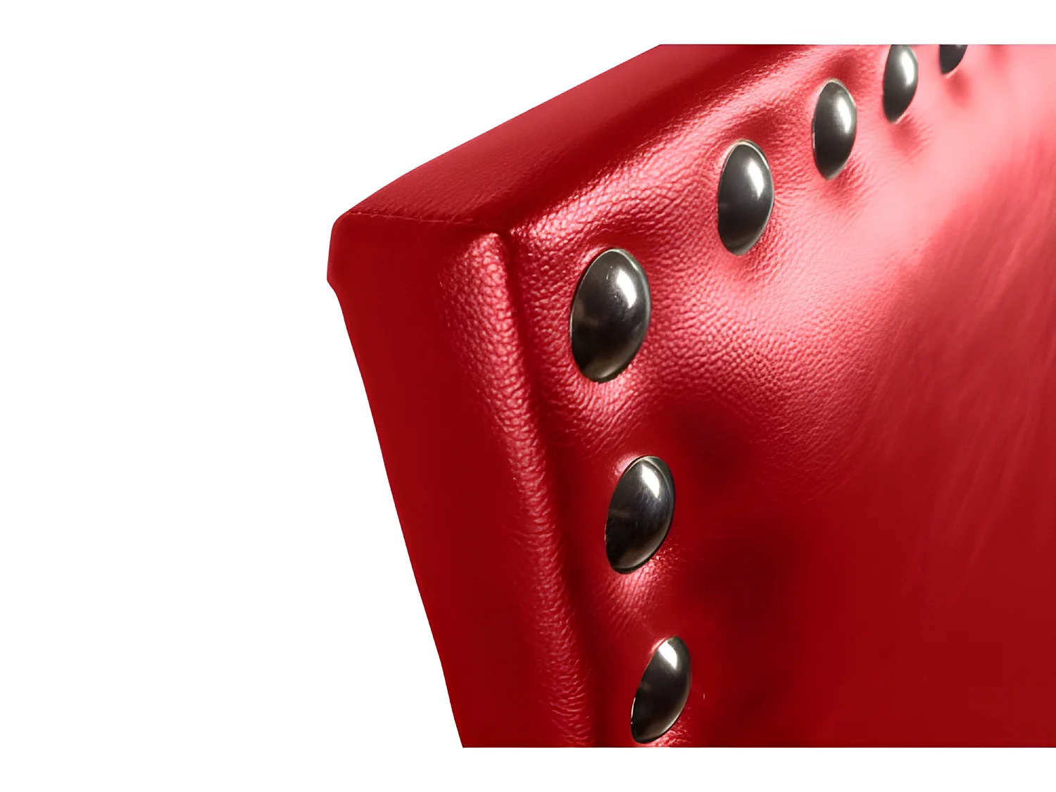 CABECERO LIRIO POLIPIEL ROJO 90