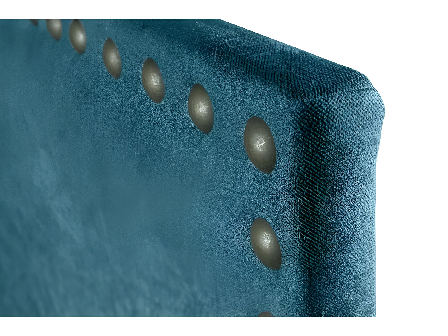 CABECERO LIRIO TELA AZUL 145