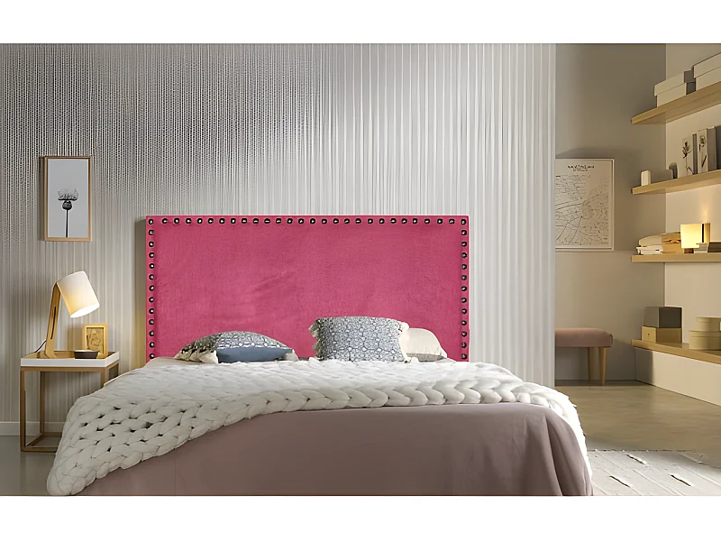 CABECERO LIRIO TELA ROSETON 115