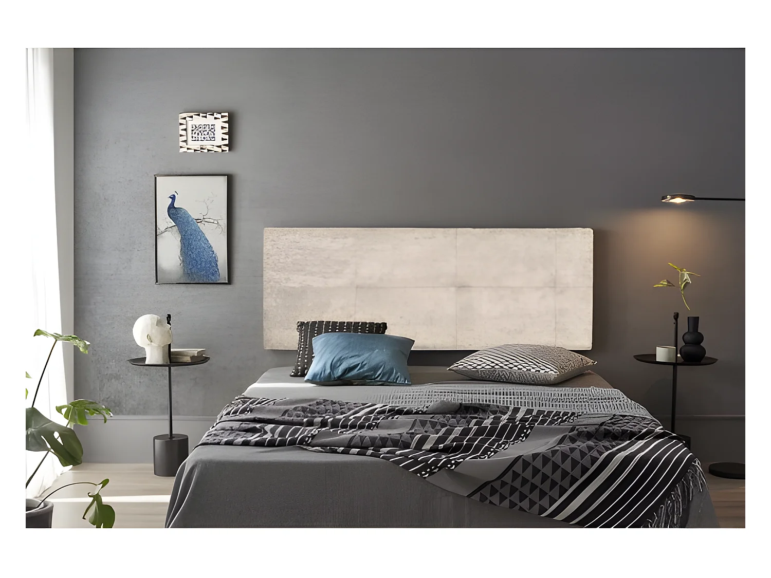 CABECERO CALA TELA BEIGE 145