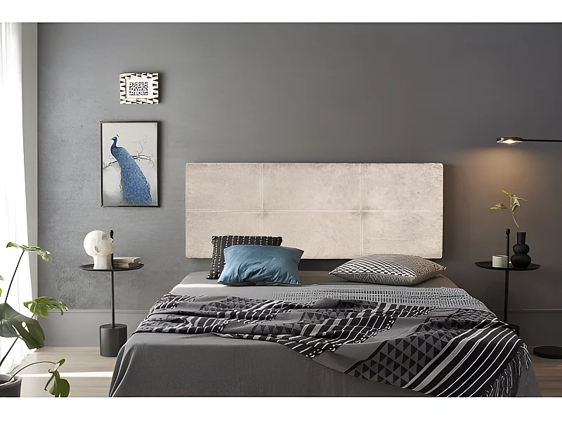 CABECERO DALIA TELA NIDO BEIGE 210