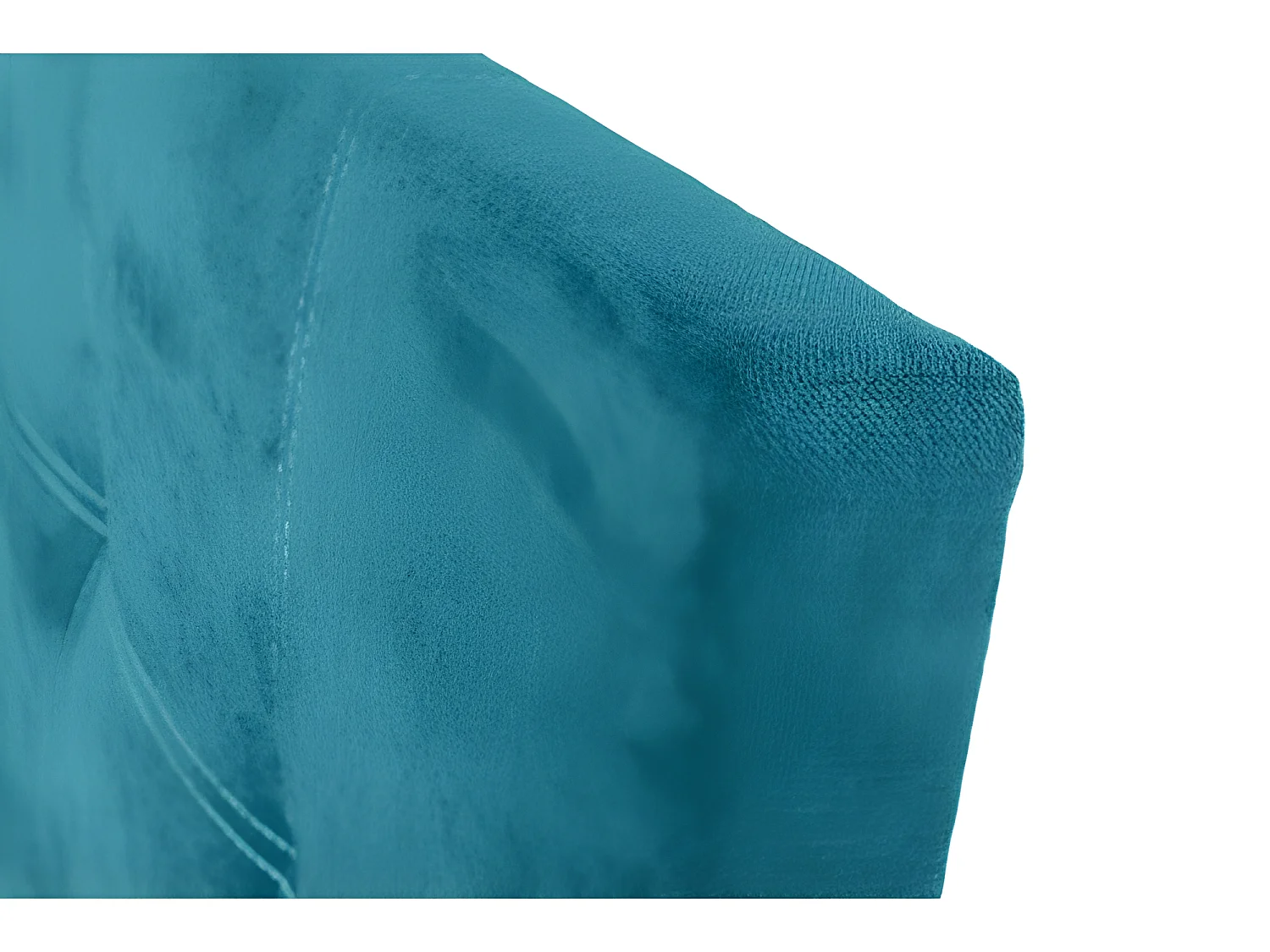 CABECERO IRIS TELA TURQUESA 90