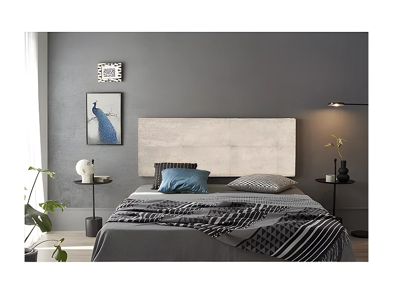 CABECERO CALA TELA BEIGE 160