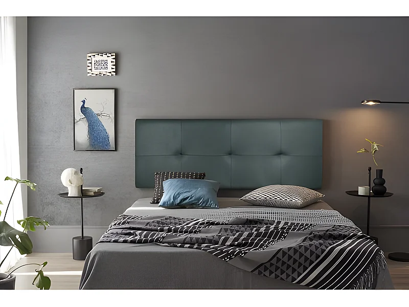 CABECERO CALA POLIPIEL GRIS 115