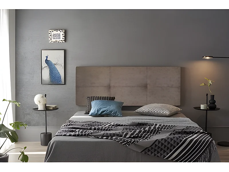 CABECERO DALIA TELA MAGNOLIA MARRON 145