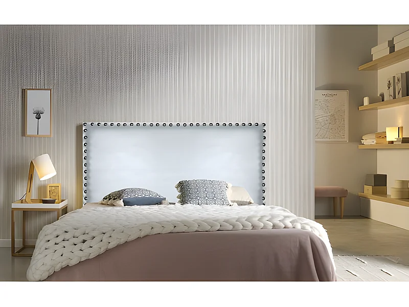 CABECERO LIRIO POLIPIEL PLATA 210