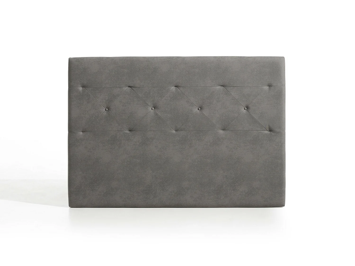 Cabecero Zafiro para Cama de 90 de Tela Gris 115x115x8..