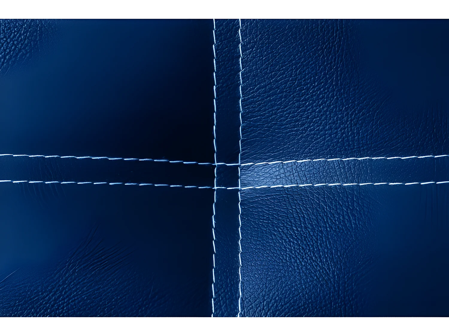 CABECERO IRIS POLIPIEL AZUL 220