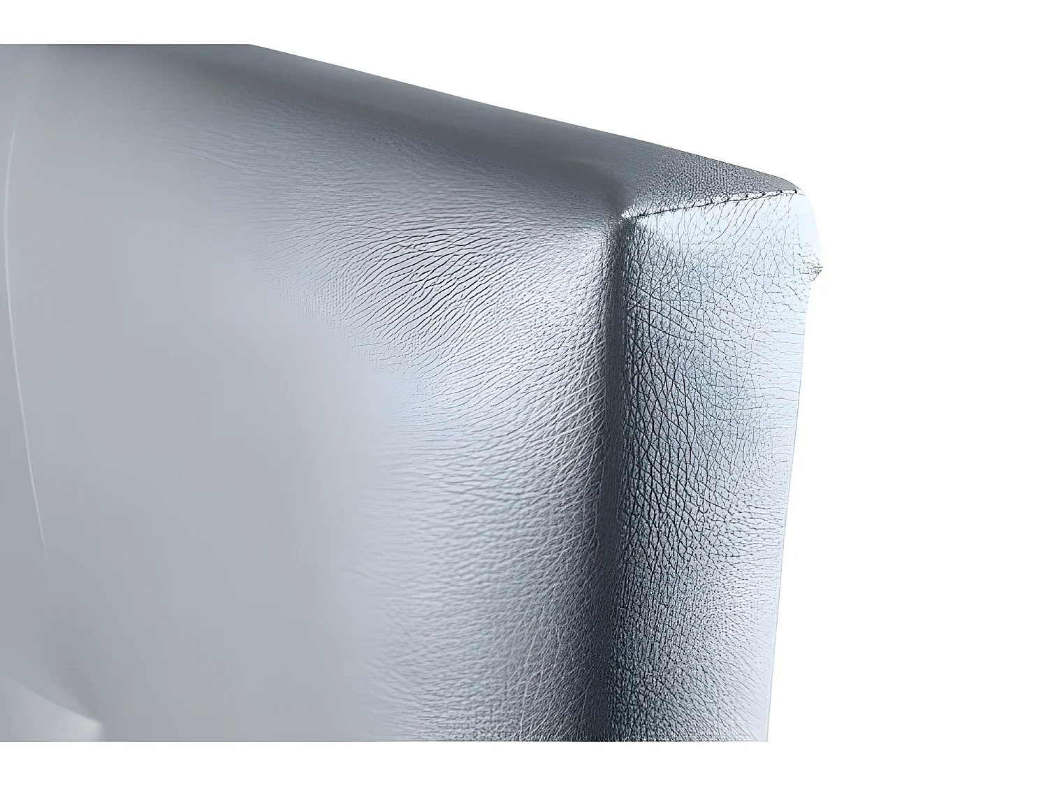 CABECERO ASTER POLIPIEL PLATA 160