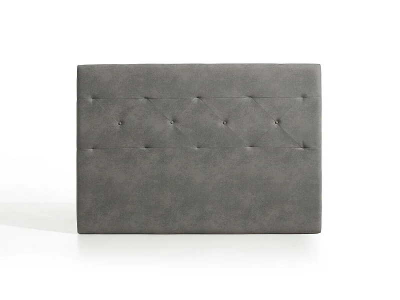 Cabecero Zafiro para Cama de 160 de Tela Gris 165x115x8..
