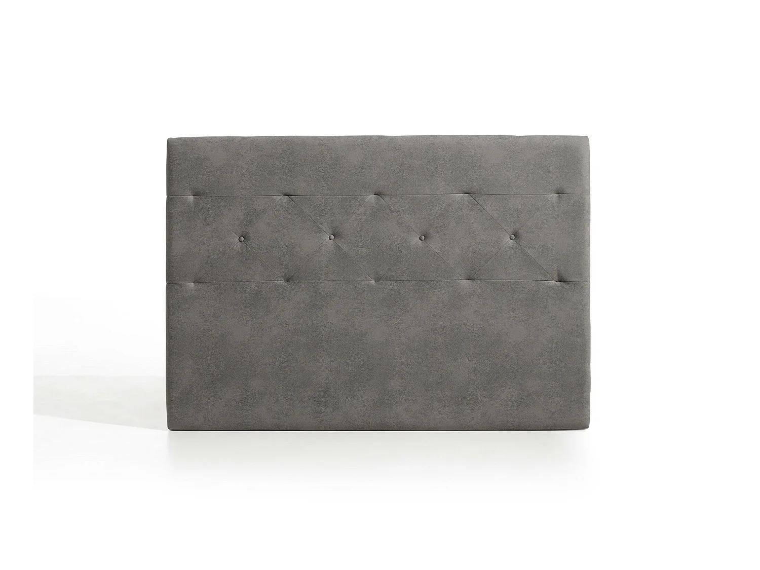 Cabecero Zafiro para Cama de 80 de Tela Gris 115x115x8..