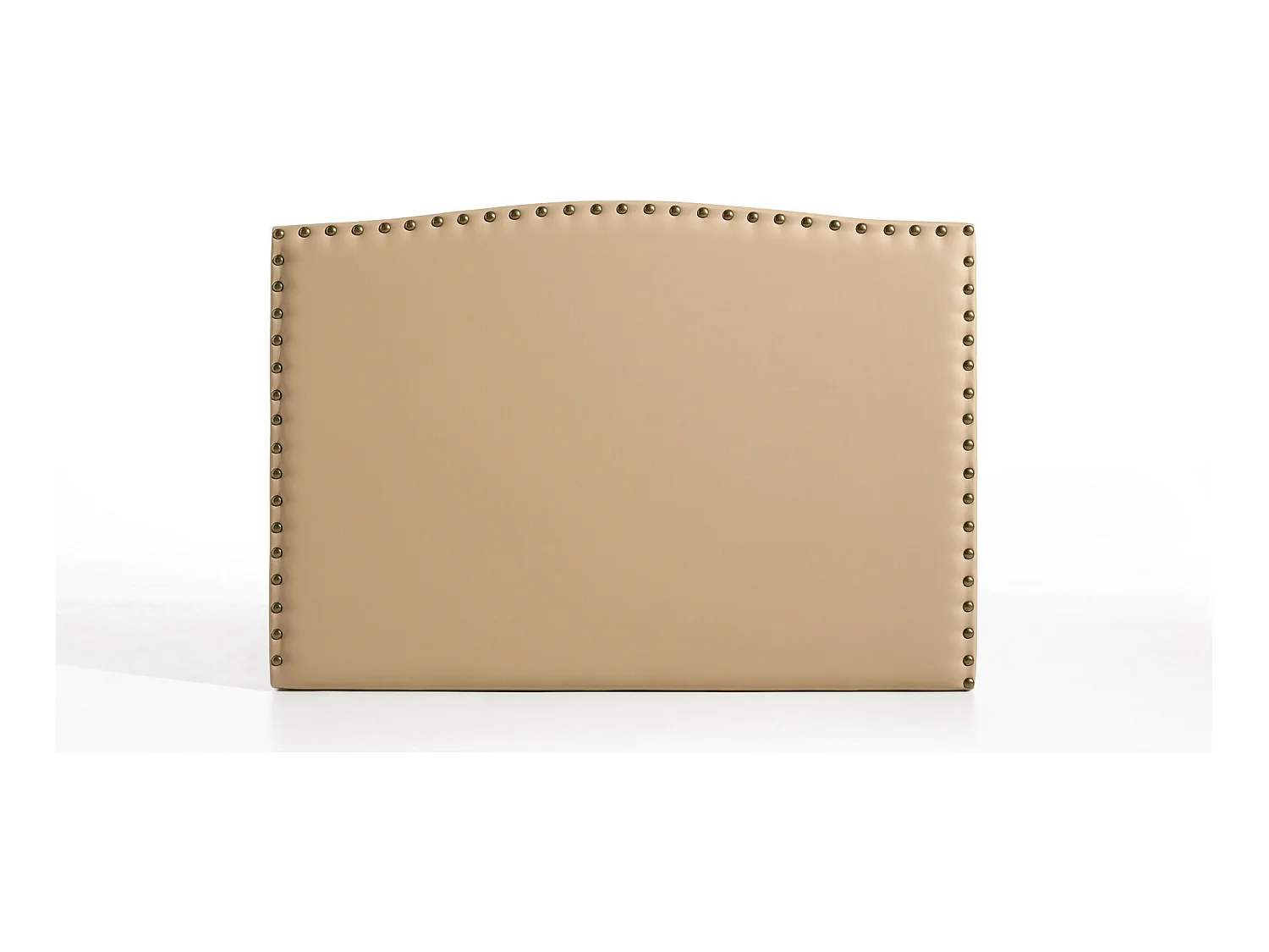 Cabecero Ambar para Cama de 80 de Polipiel Camel 115x115x8..