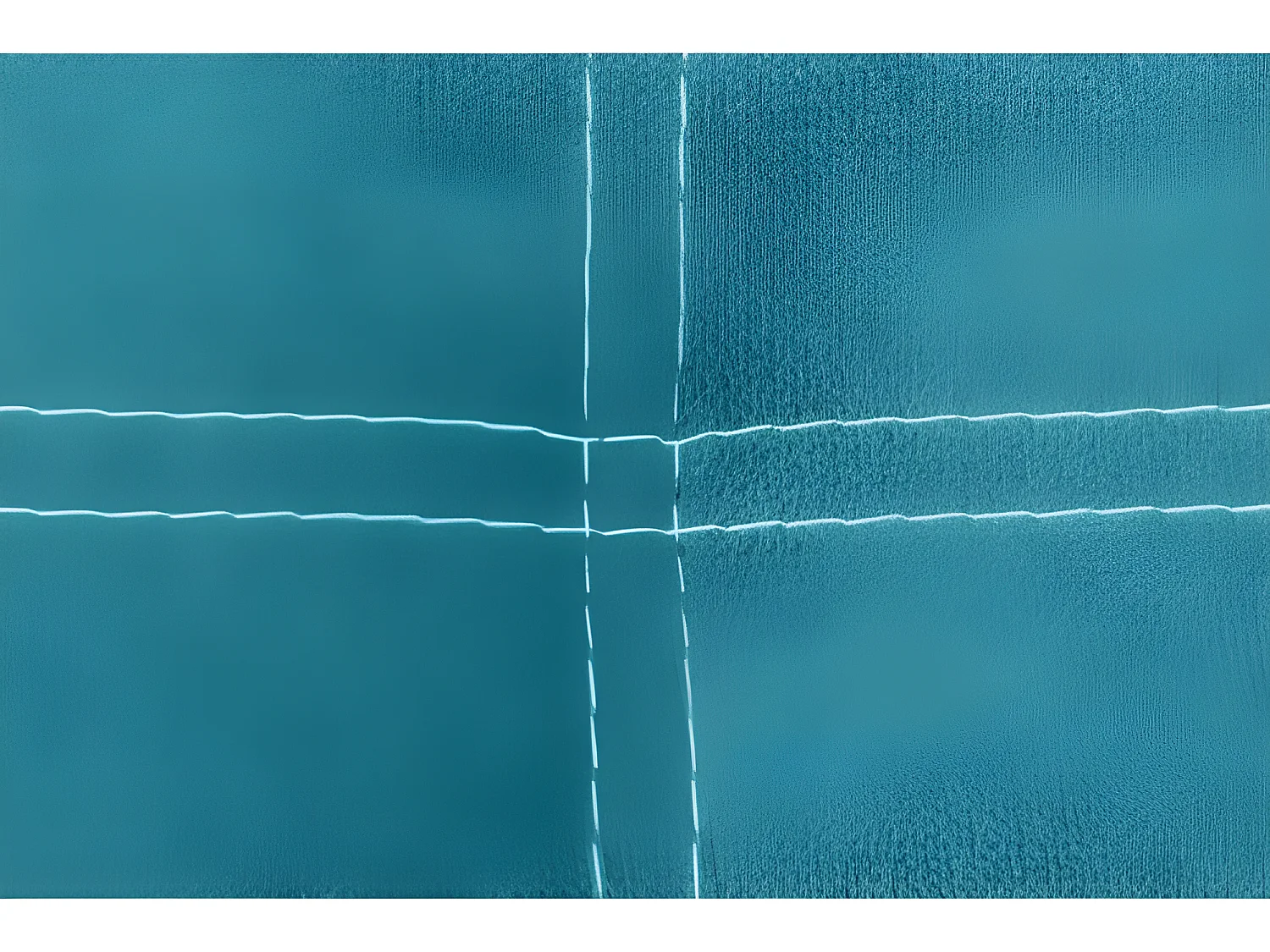 CABECERO IRIS TELA TURQUESA 190