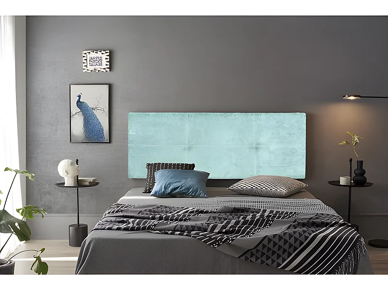 CABECERO DALIA TELA NIDO AGUA MARINA 115