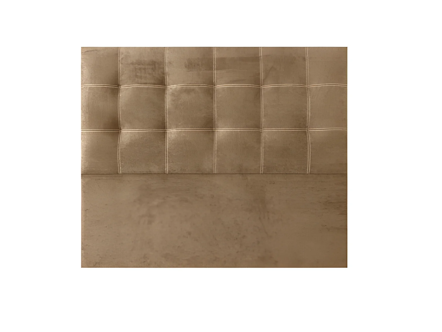 CABECERO IRIS TELA CHOCOLATE 130