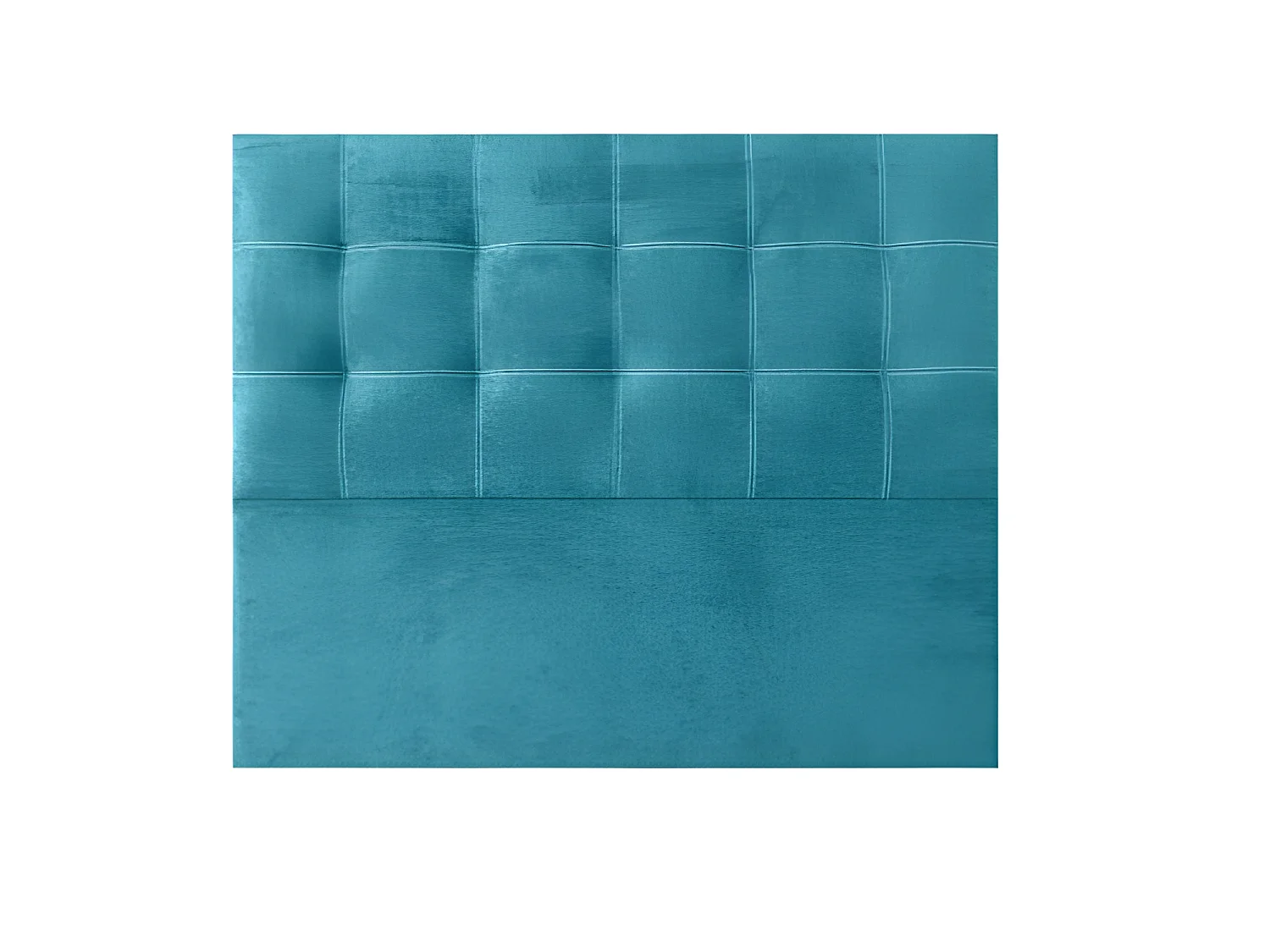 CABECERO IRIS TELA TURQUESA 145