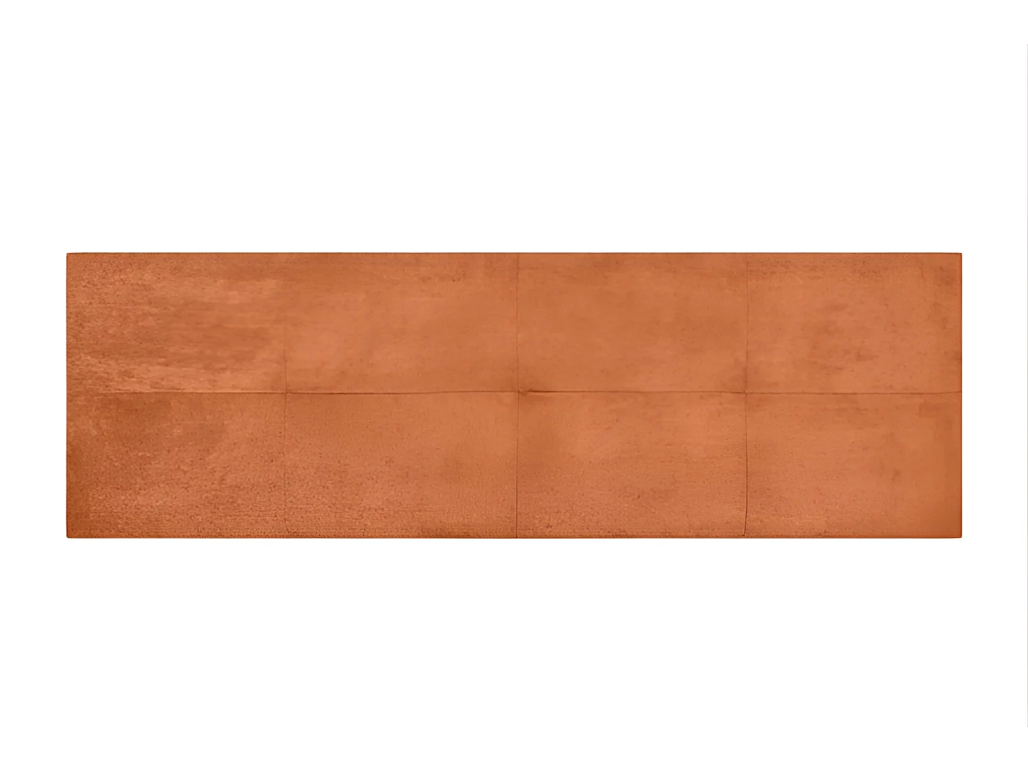 CABECERO CALA TELA NARANJA 190