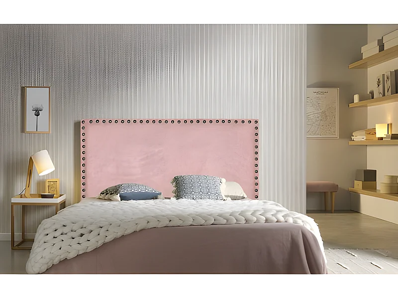 CABECERO LIRIO TELA SALMON 210