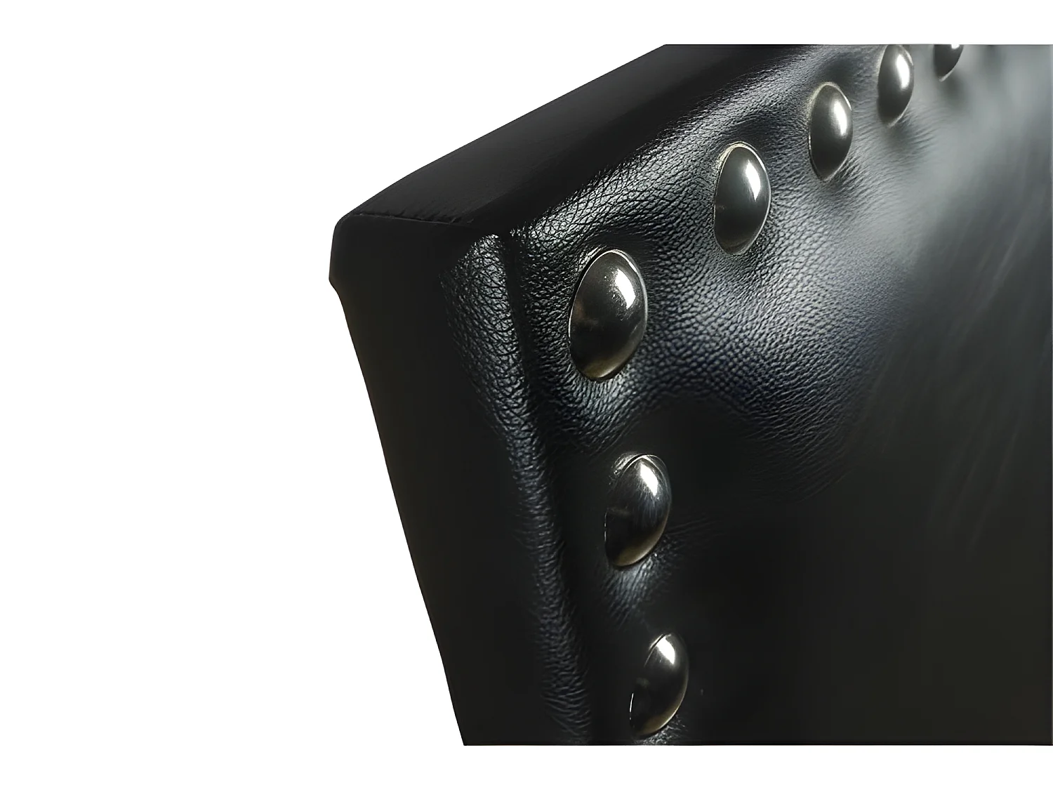 CABECERO LIRIO POLIPIEL NEGRO 130