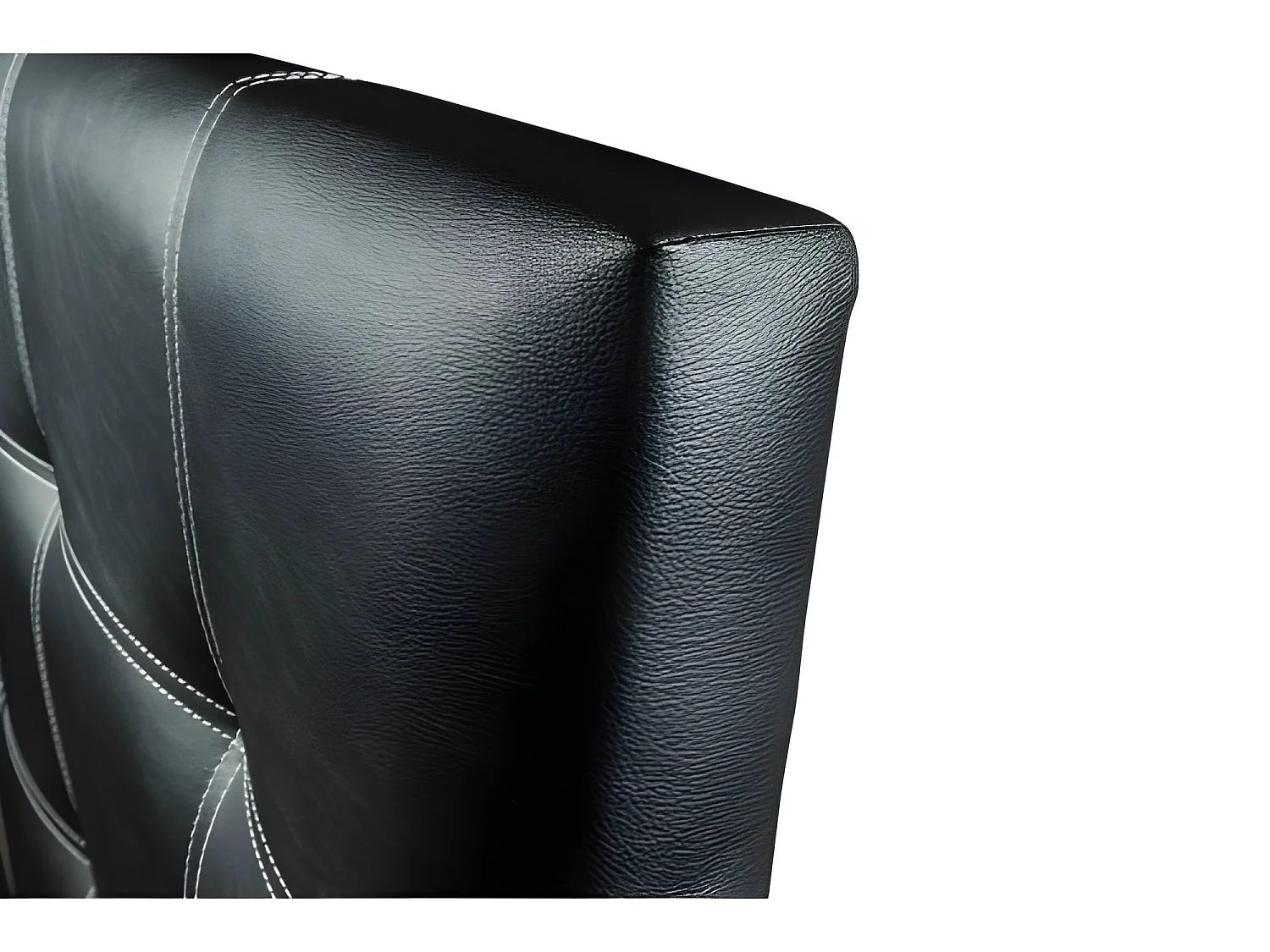 CABECERO IRIS POLIPIEL NEGRO 160