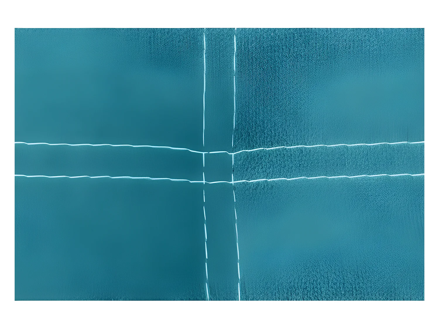 CABECERO IRIS TELA TURQUESA 100