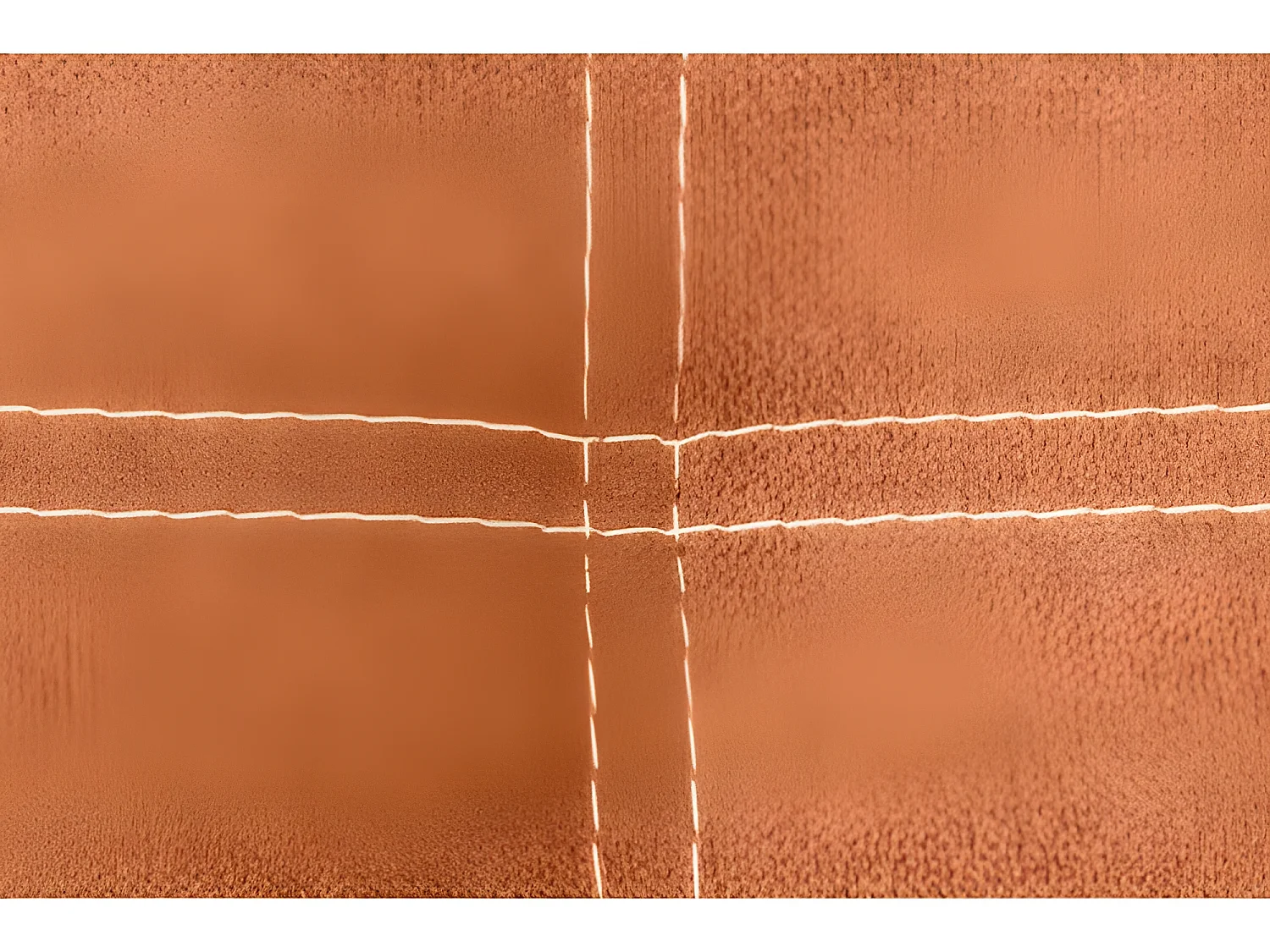 CABECERO IRIS TELA NARANJA 130