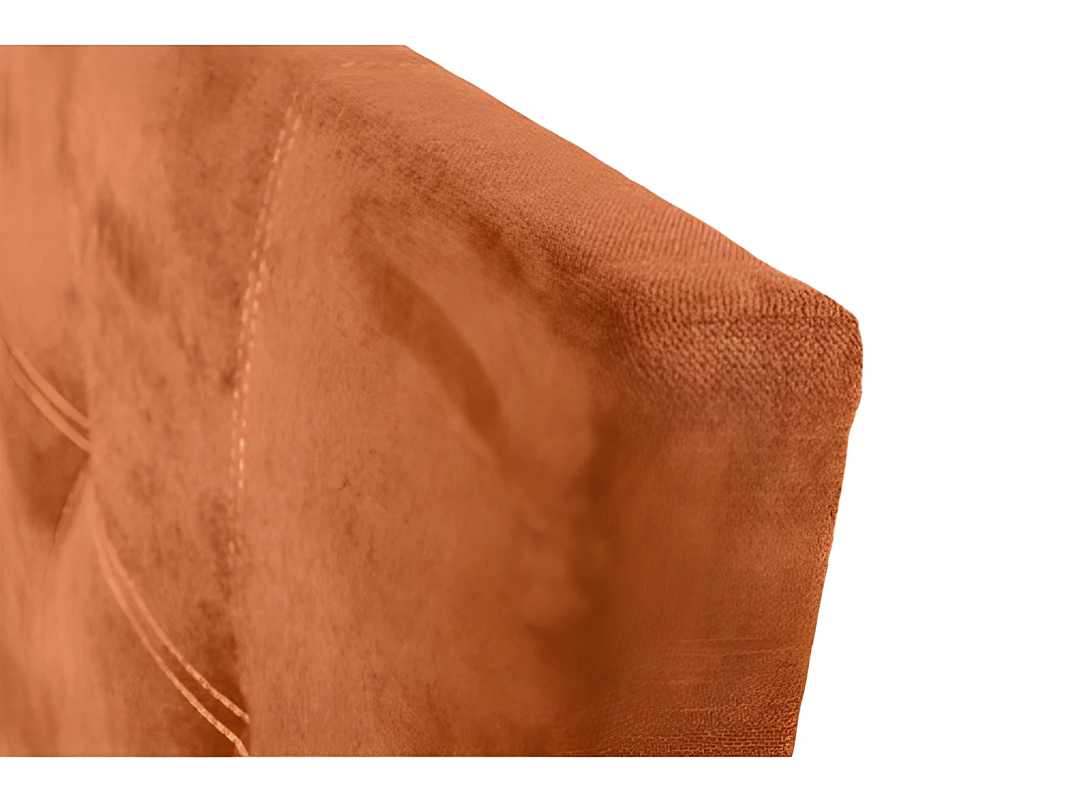 CABECERO IRIS TELA NARANJA 130