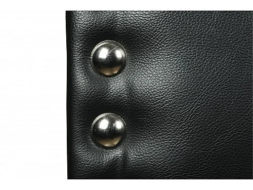 CABECERO LIRIO POLIPIEL NEGRO 190