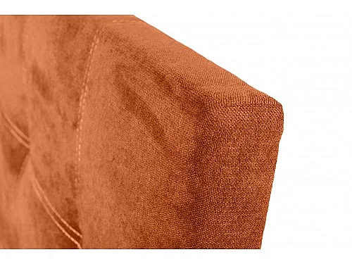 CABECERO IRIS TELA NARANJA 100