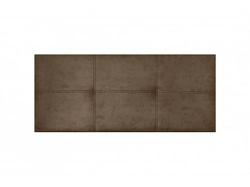 TÊTE DE LIT DALIA TISSU MAGNOLIA CHOCOLAT 100