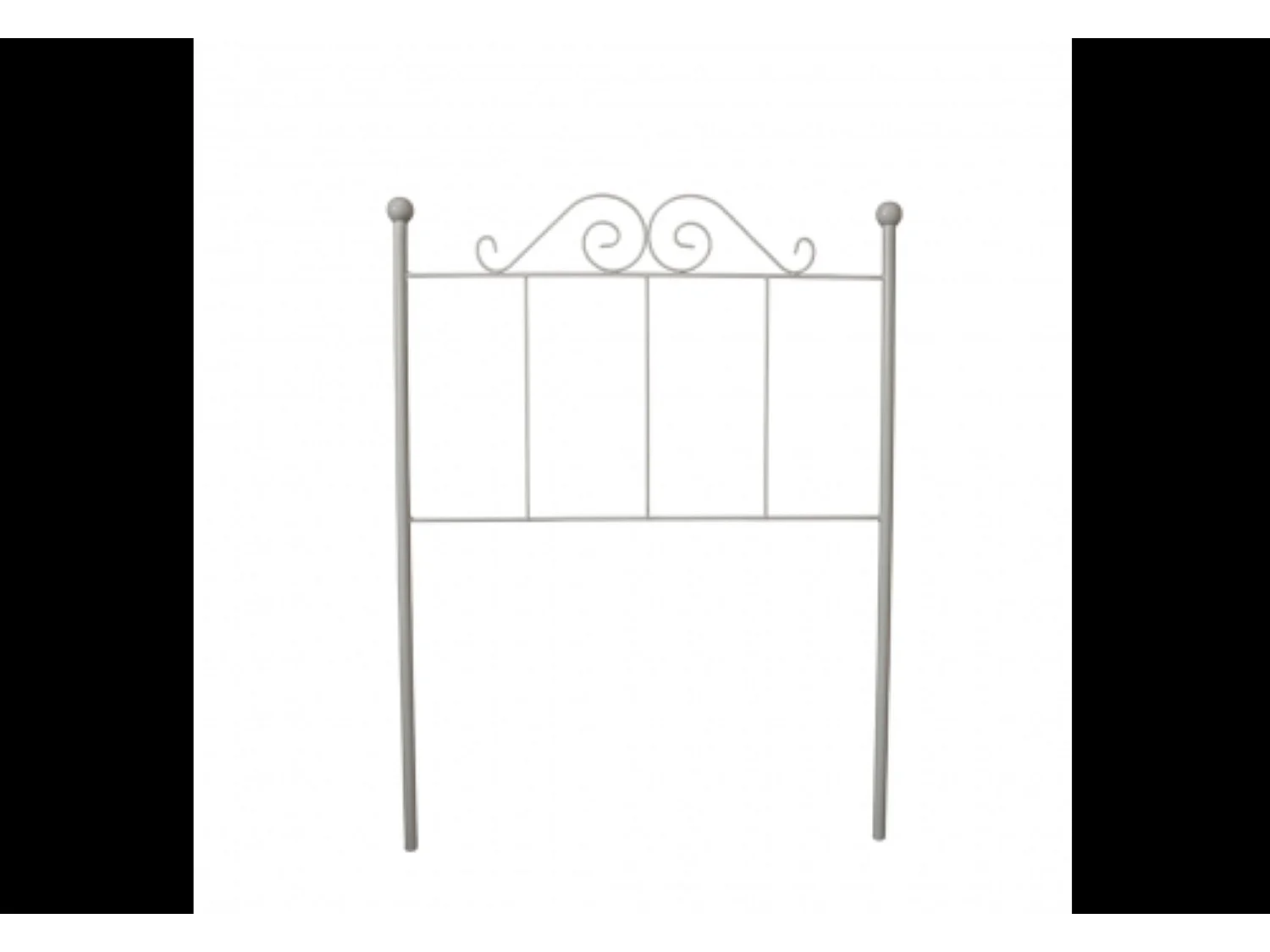 Cabecero Forja Palacio para Cama de 90 Beige 98x125x4..