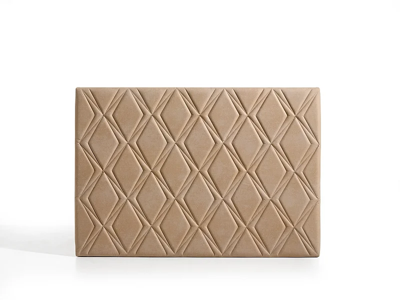 Cabecero Rubí para Cama de 160 de Tela Camel 165x115x8..