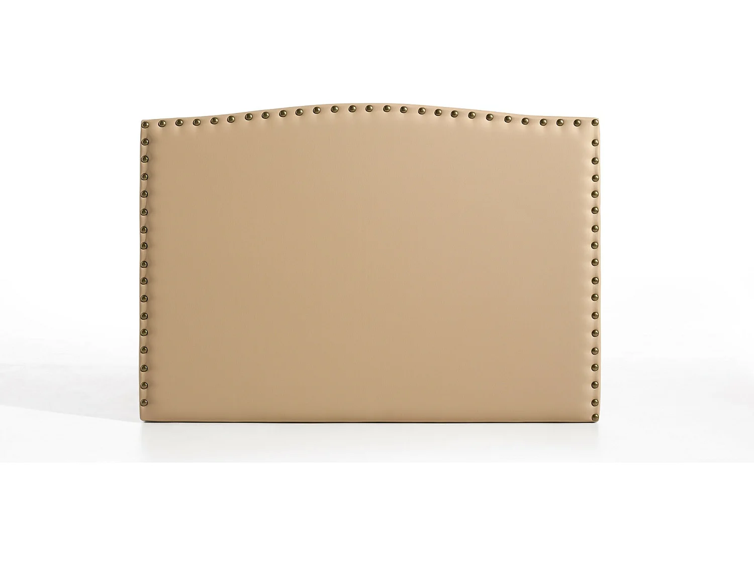 Cabecero Ambar para Cama de 90 de Polipiel Camel 115x115x8..