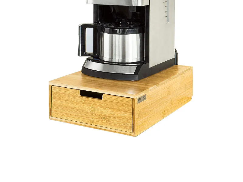 Soporte para Cápsulas de Café de Bambú, Café cajón de almacenamiento, FRG83-N SoBuy ES