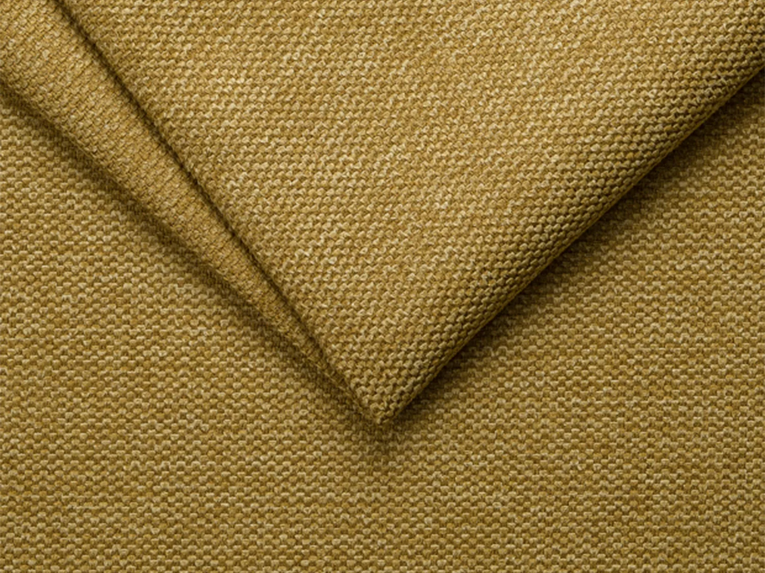 Fauteuil convertible express en tissu jaune - Matelas 14 cm CALIFE