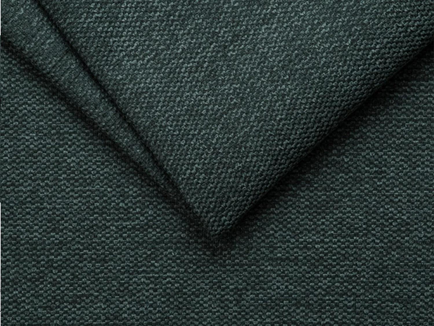 Fauteuil convertible express en tissu vert sapin - Matelas 14 cm CALIFE