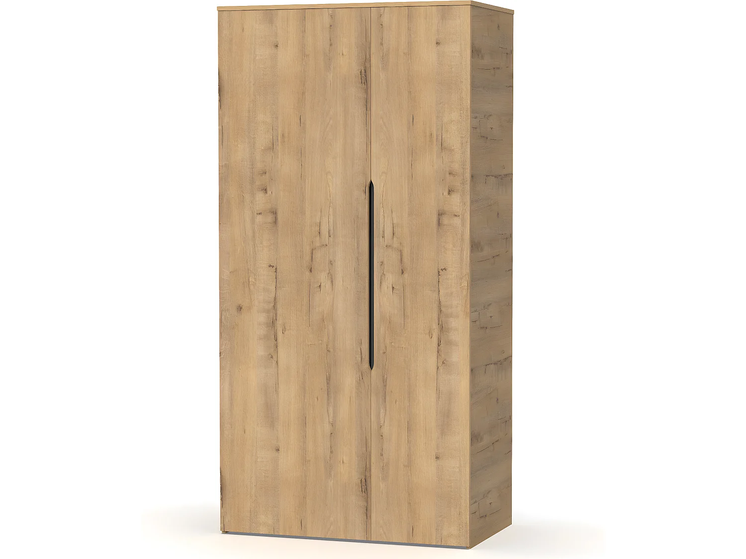 Armoire, placard coloris chêne doré  - Longueur 100 x Profondeur 57 x hauteur 200  cm