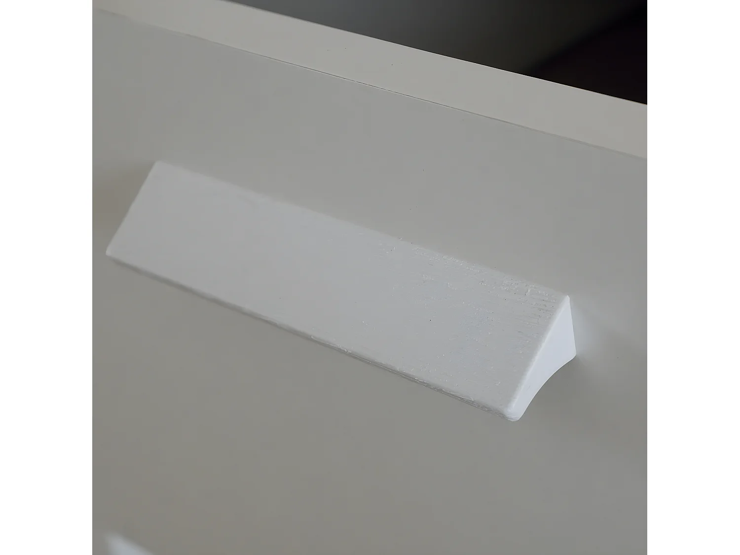 Meuble vasque pour salle de bain coloris blanc, chêne - L. 82 x L. 50 x H. 92  cm