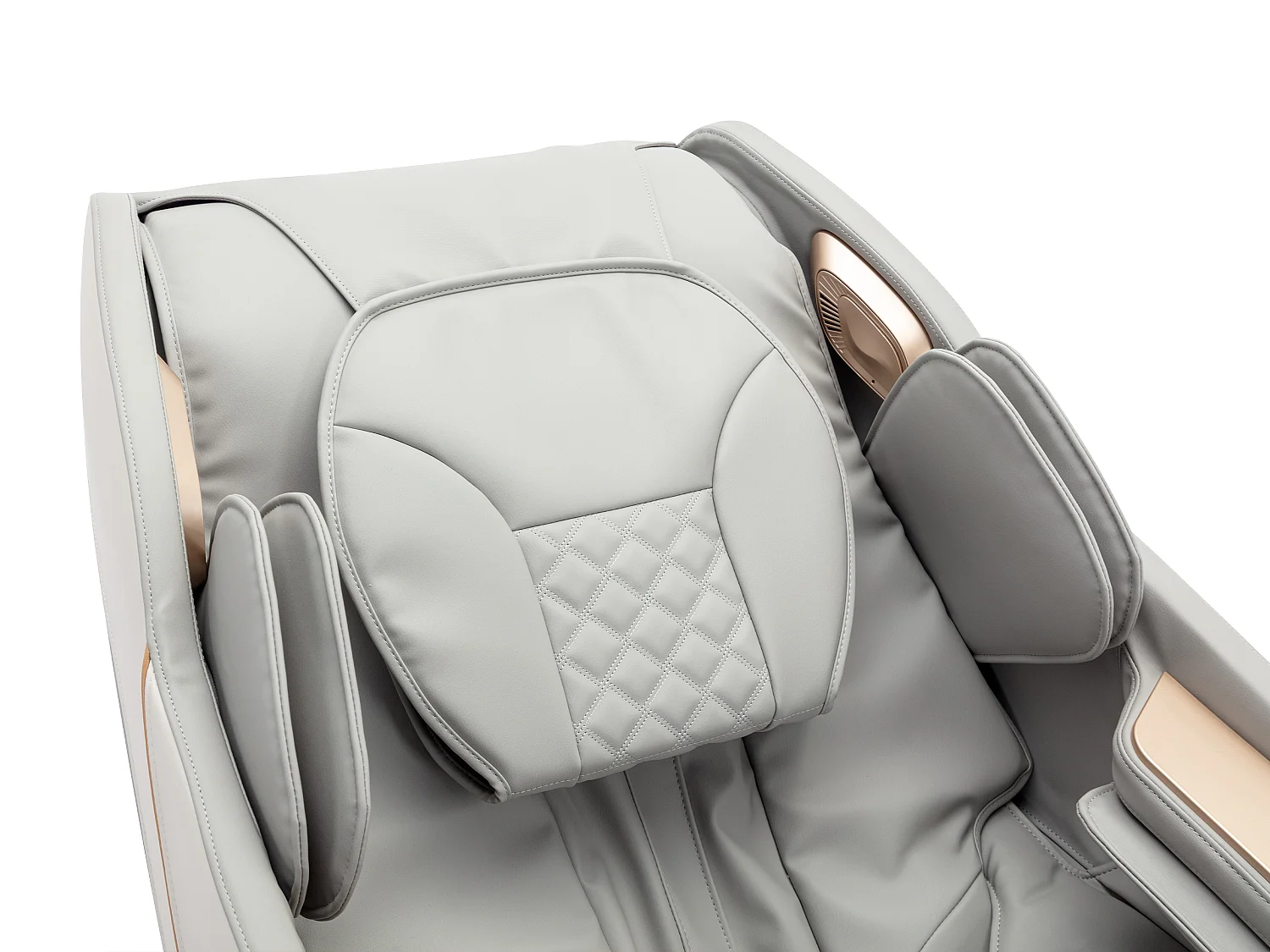 Massagesessel - Kunstleder - Zero-Gravity-System - Grau - MOWATA