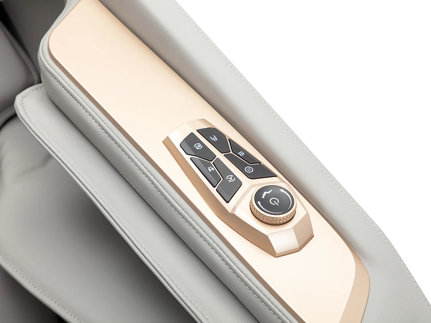 Massagesessel - Kunstleder - Zero-Gravity-System - Grau - MOWATA