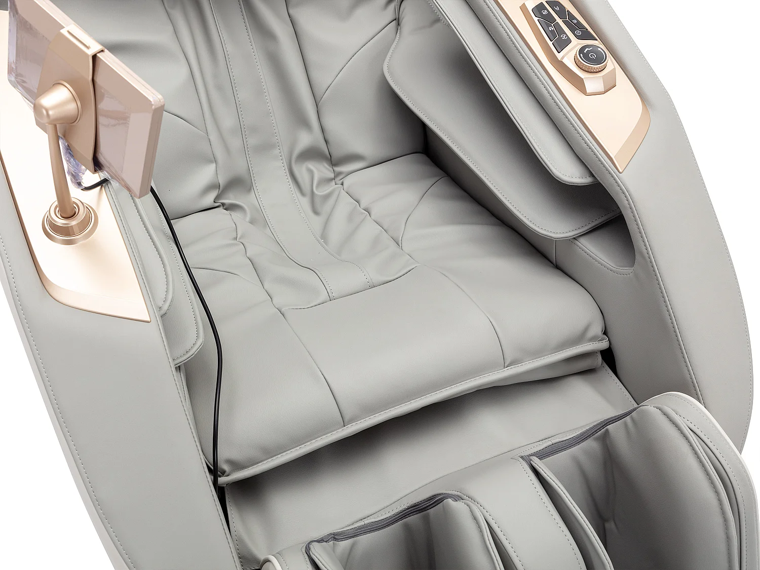 Massagesessel - Kunstleder - Zero-Gravity-System - Grau - MOWATA