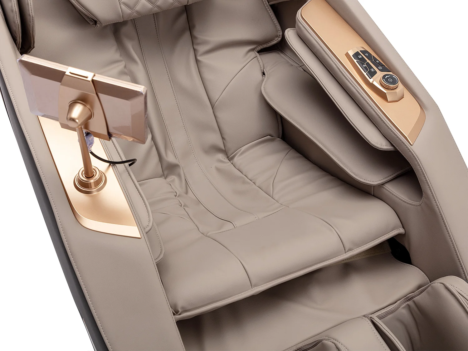 Massagesessel - Kunstleder - Zero-Gravity-System - Beige - MOWATA